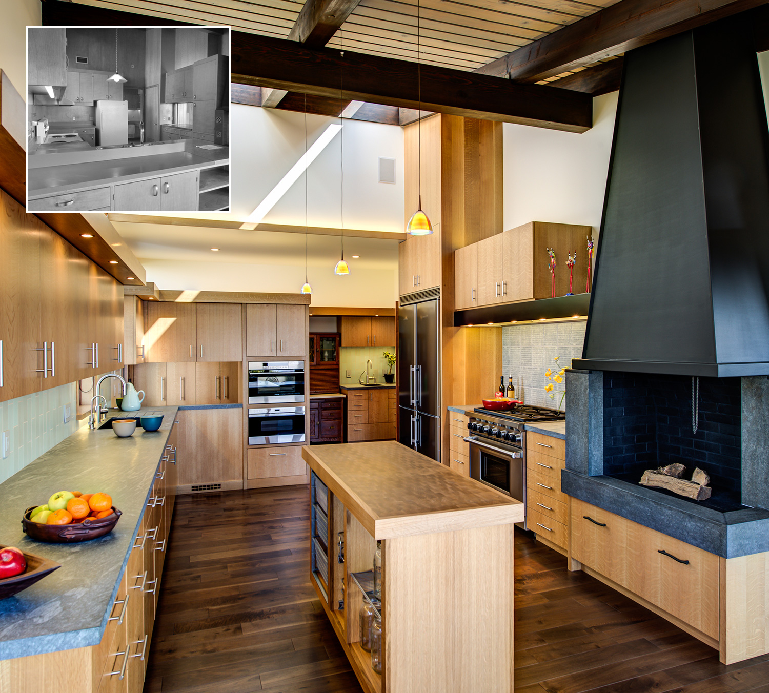 Mid Century Modern Kitchen Remodel Studio Bergtraun Architects
